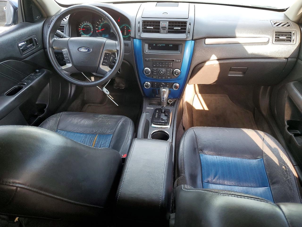 2010 Ford Fusion Sport Blue vin: 3FAHP0KCXAR192251