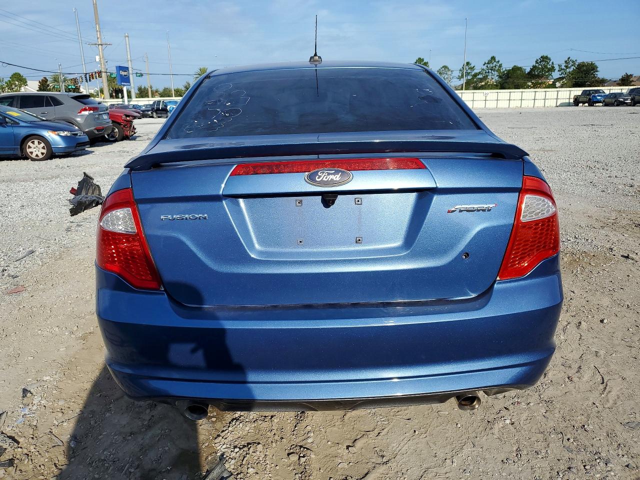 2010 Ford Fusion Sport Blue vin: 3FAHP0KCXAR192251