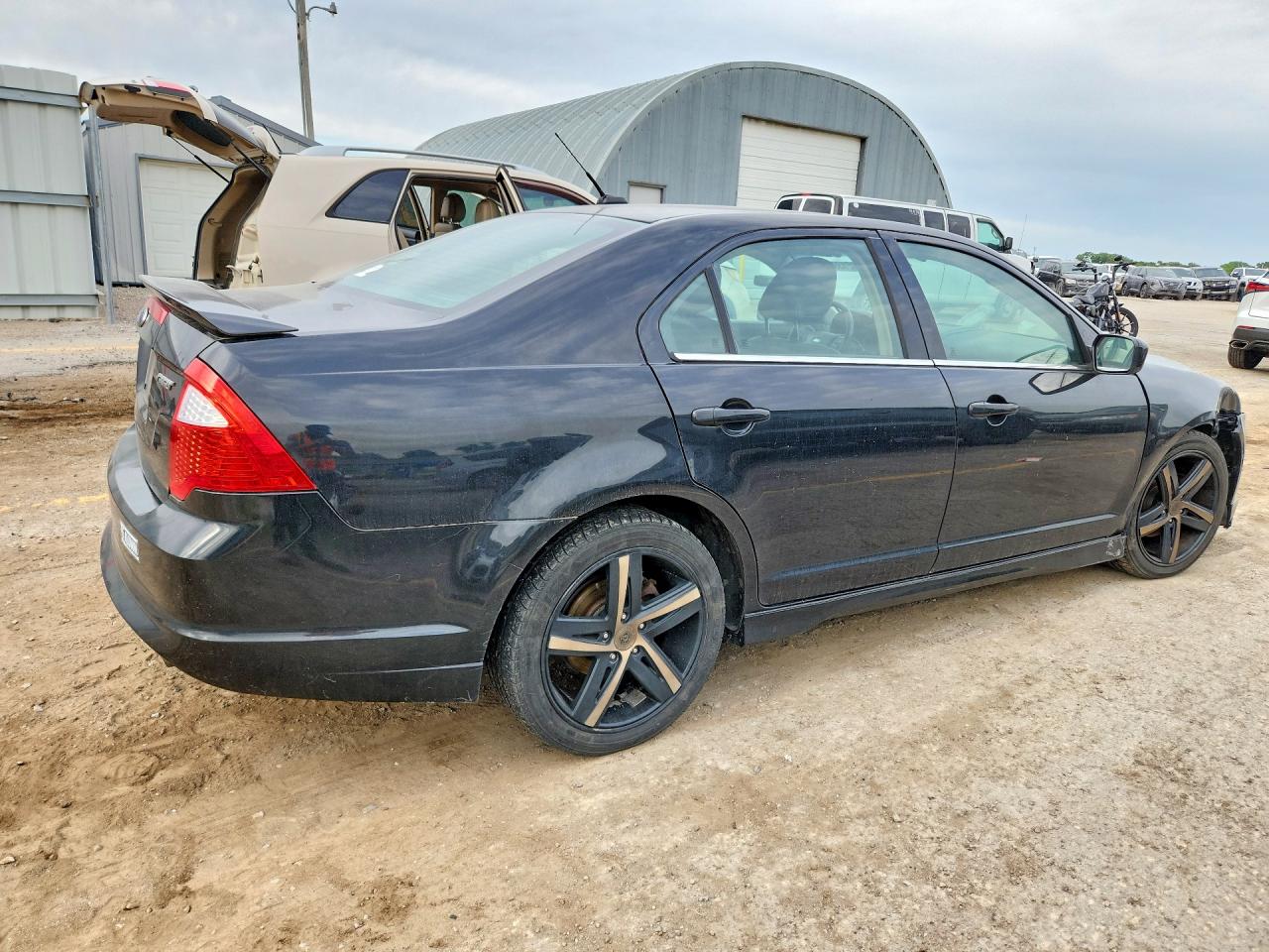 2010 Ford Fusion Sport Black vin: 3FAHP0KCXAR193125