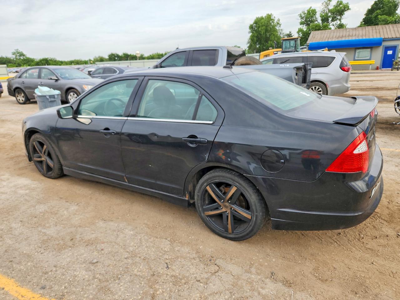 2010 Ford Fusion Sport Black vin: 3FAHP0KCXAR193125
