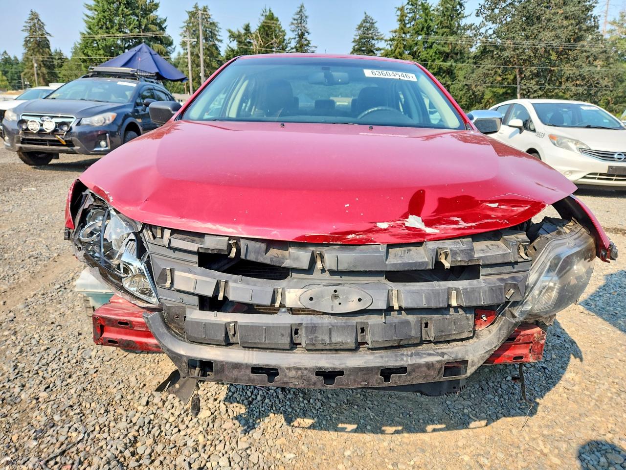 2010 Ford Fusion Sport Red vin: 3FAHP0KCXAR233817