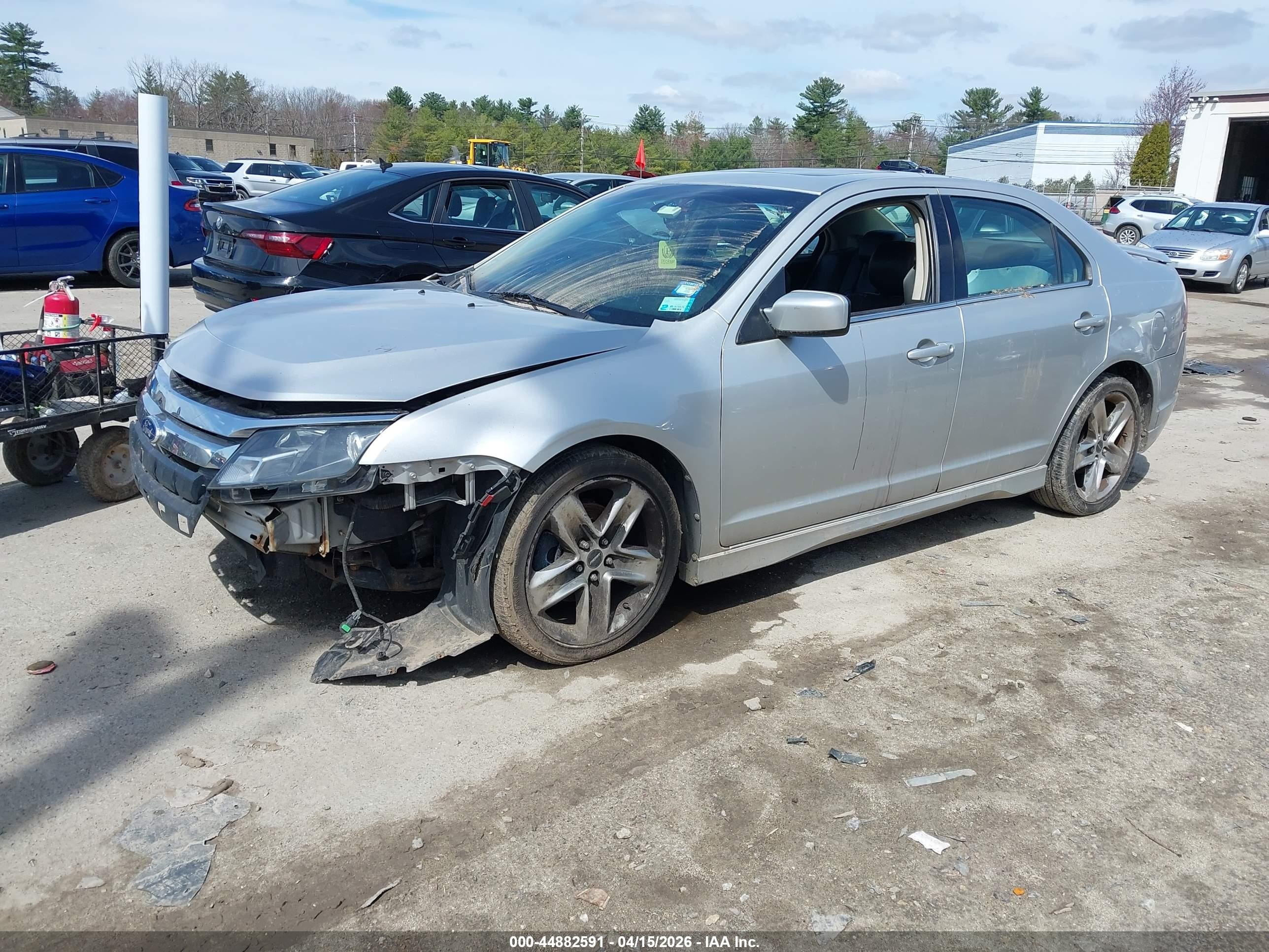 2010 Ford Fusion Sport Silver vin: 3FAHP0KCXAR420846