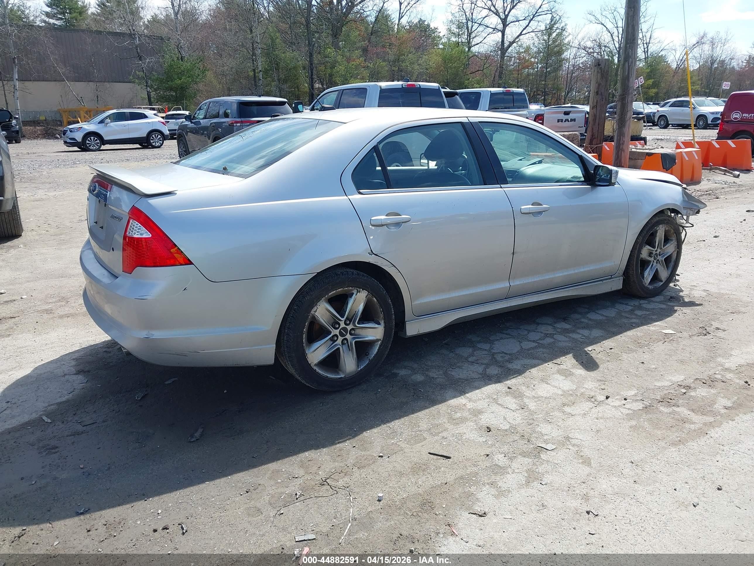 2010 Ford Fusion Sport Silver vin: 3FAHP0KCXAR420846