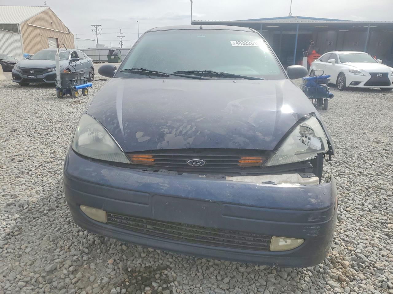 2003 Ford Focus Blue vin: 3FAHP37333R106016
