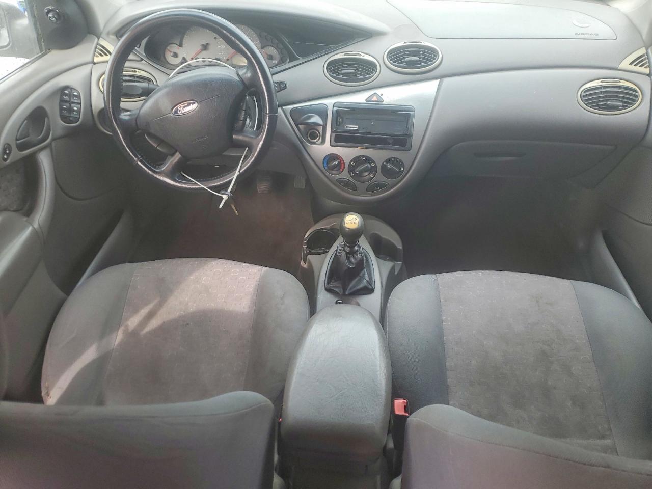 2003 Ford Focus Blue vin: 3FAHP37333R106016