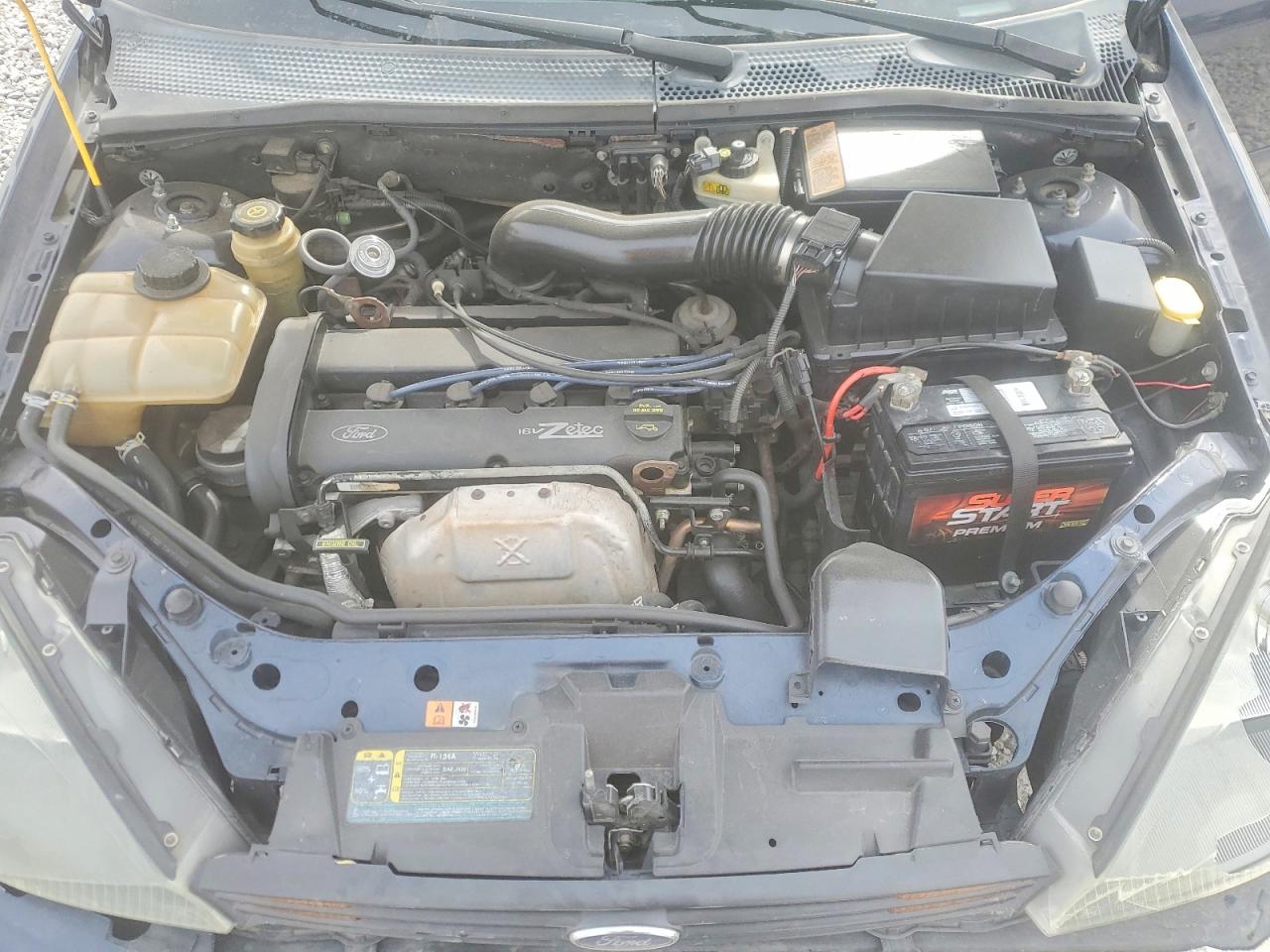 2003 Ford Focus Blue vin: 3FAHP37333R106016