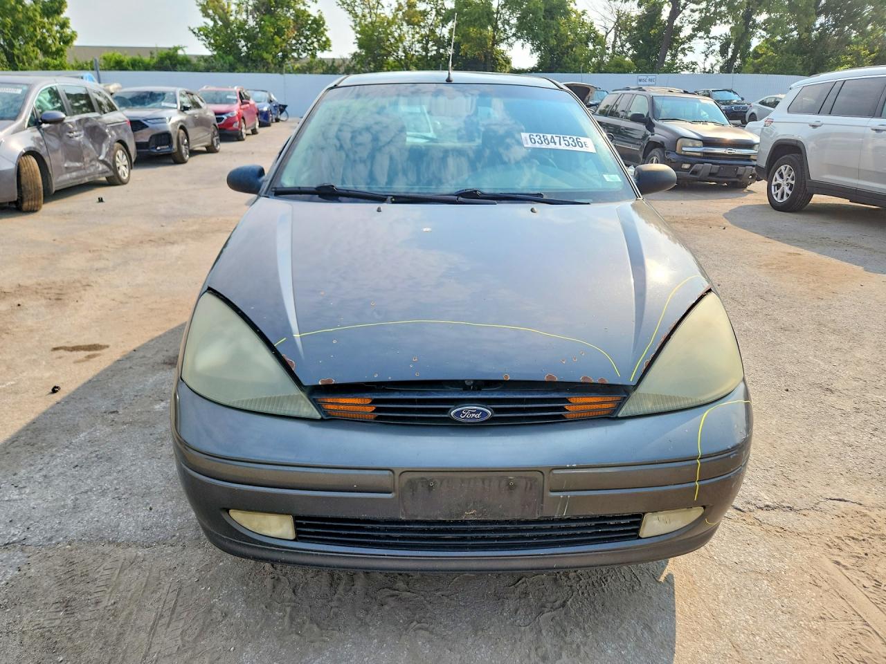 2004 Ford Focus Zx5 Charcoal vin: 3FAHP37344R106124