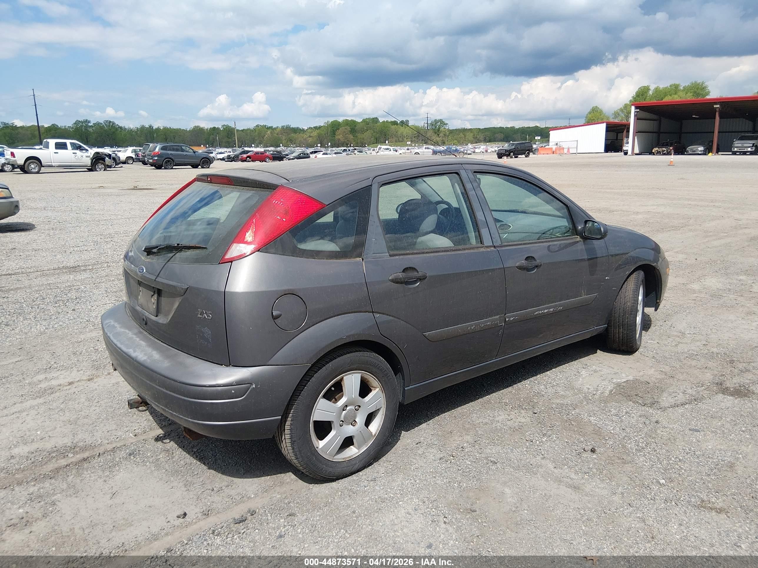 2003 Ford Focus Zx5 Gray vin: 3FAHP37363R129757