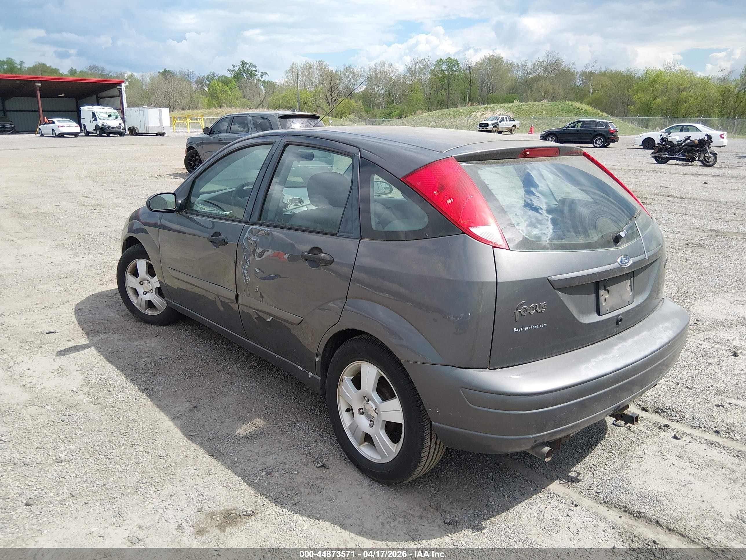 2003 Ford Focus Zx5 Gray vin: 3FAHP37363R129757