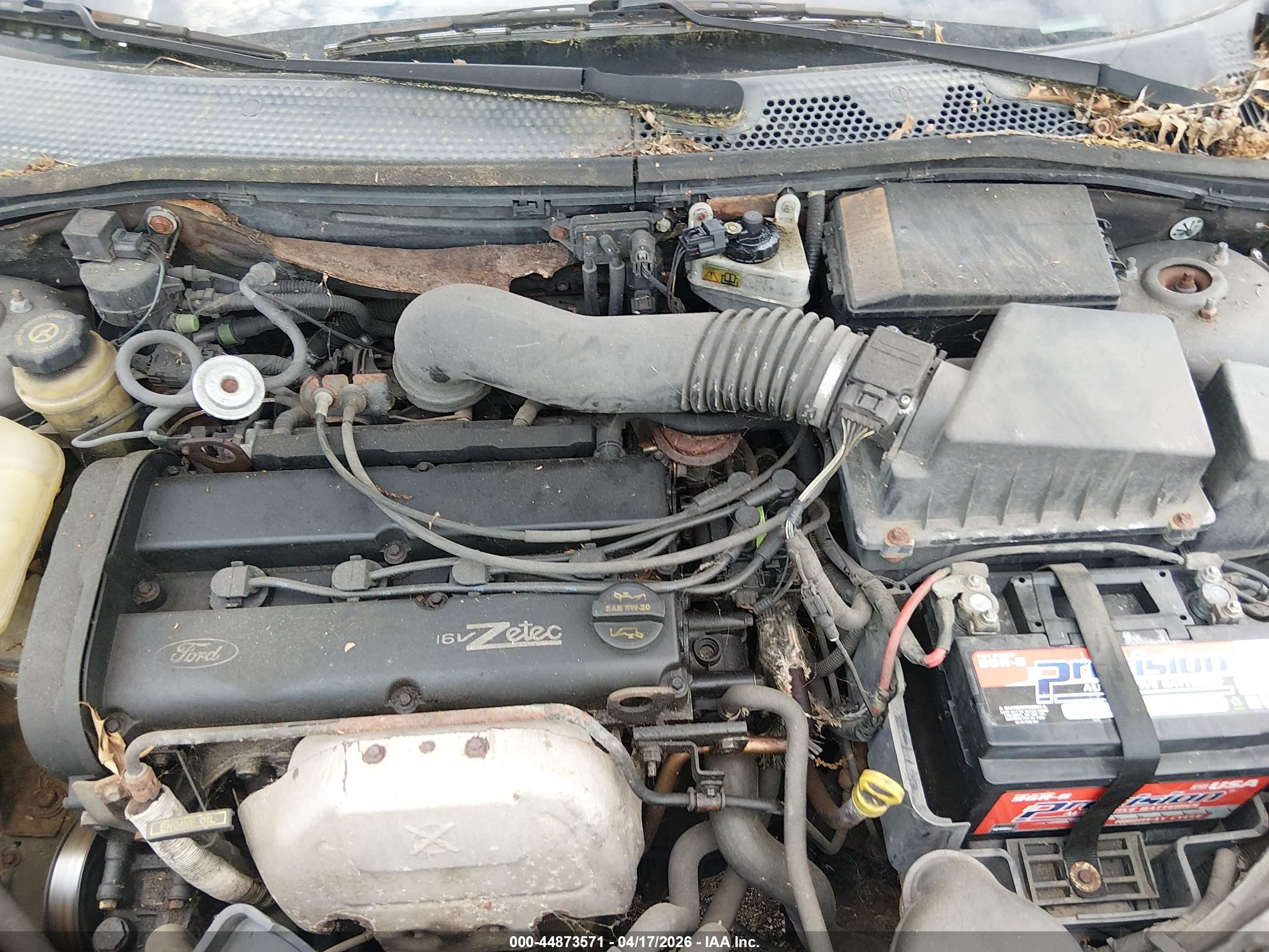 2003 Ford Focus Zx5 Gray vin: 3FAHP37363R129757