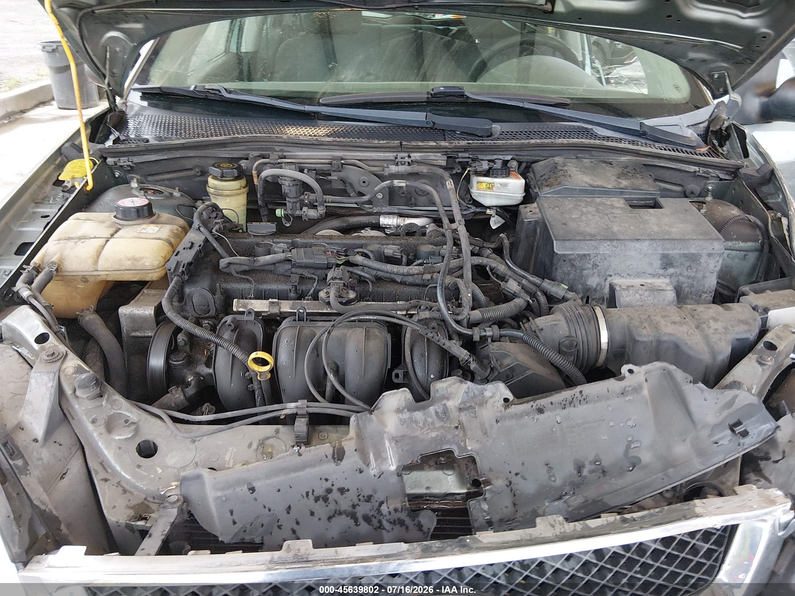 2005 Ford Focus Zx5 Green vin: 3FAHP37N15R119903