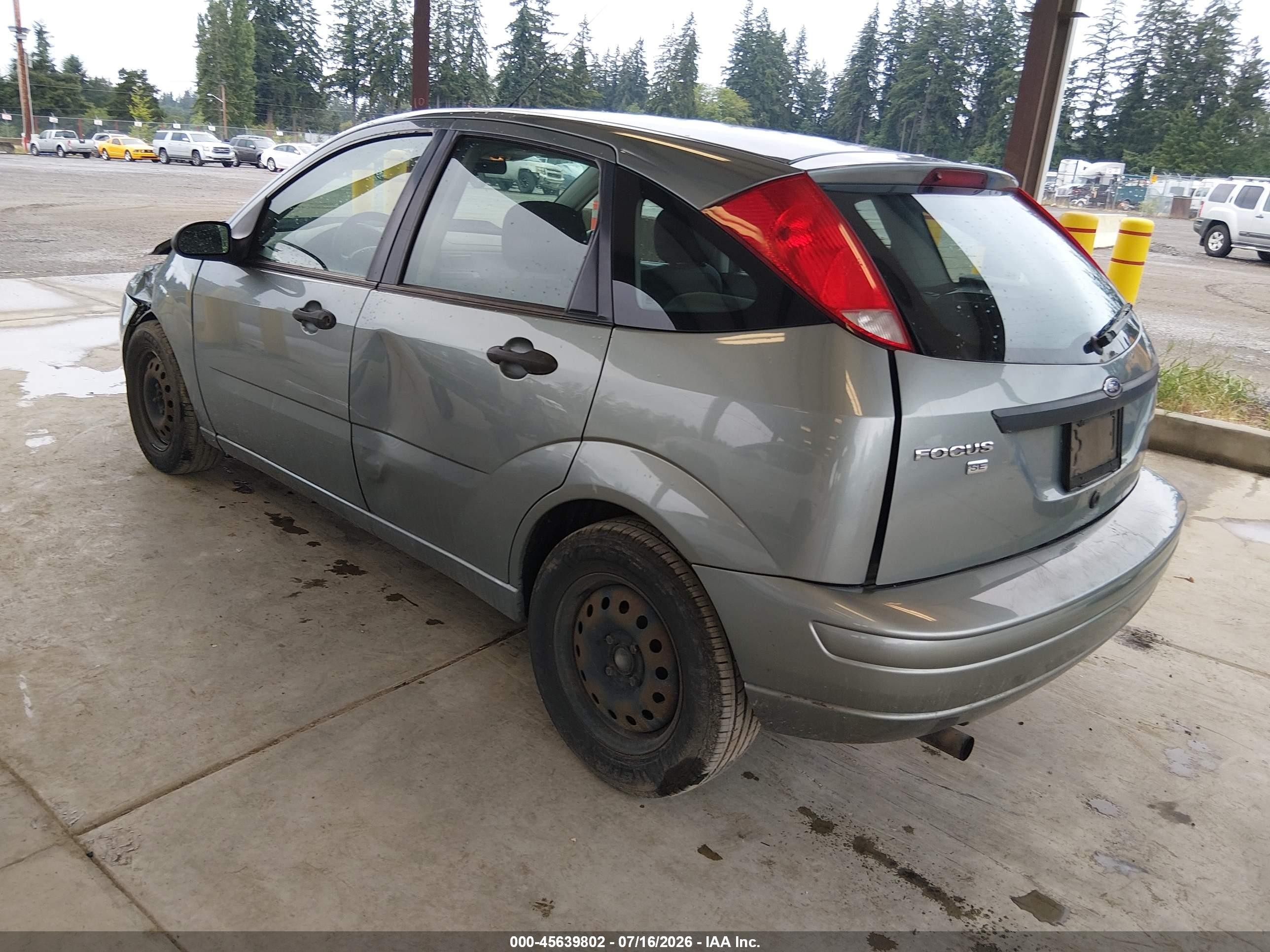 2005 Ford Focus Zx5 Green vin: 3FAHP37N15R119903