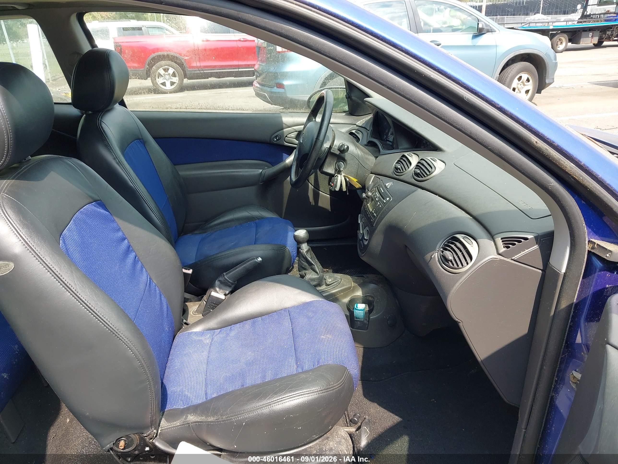 2002 Ford Focus Svt Blue vin: 3FAHP39552R191387