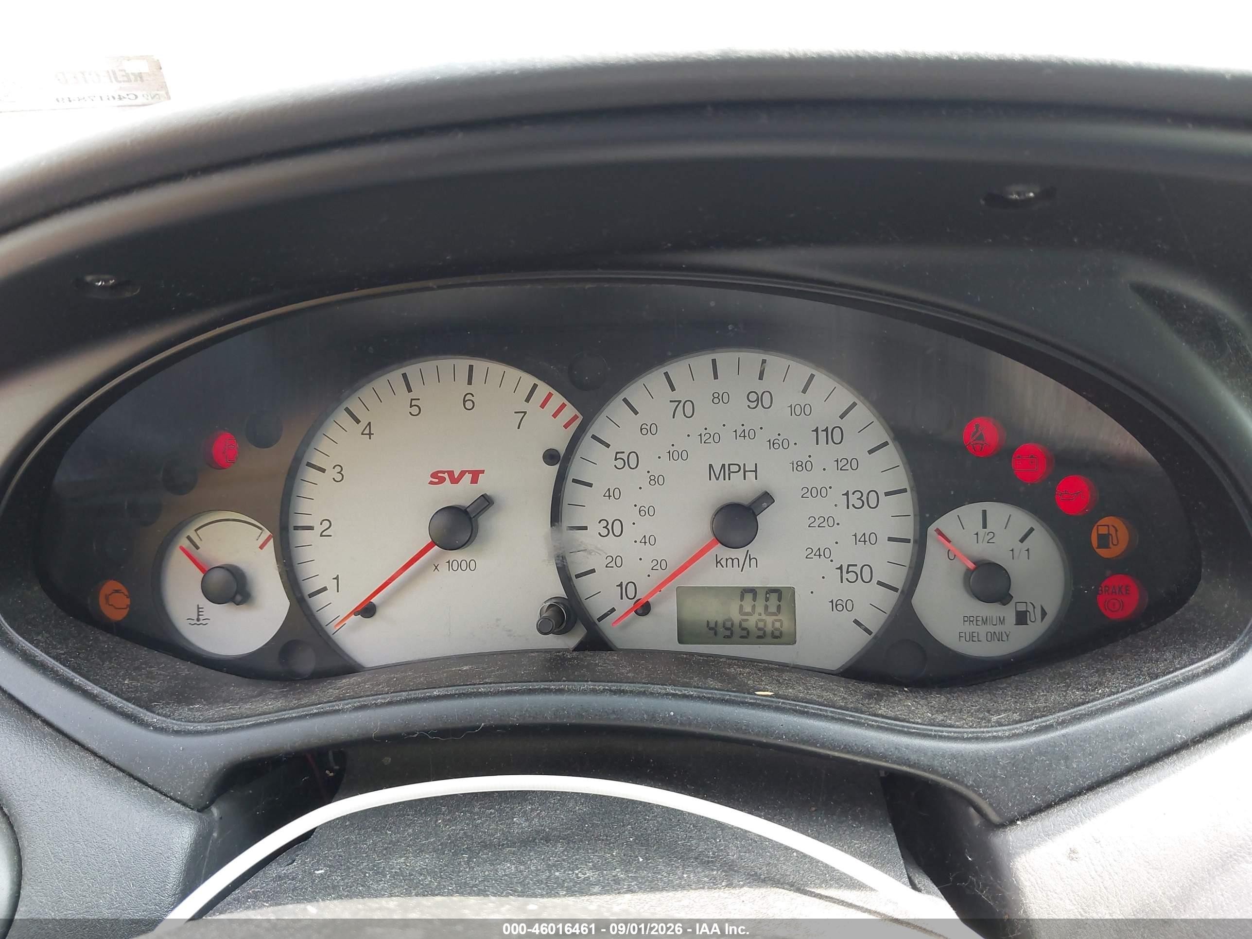 2002 Ford Focus Svt Blue vin: 3FAHP39552R191387