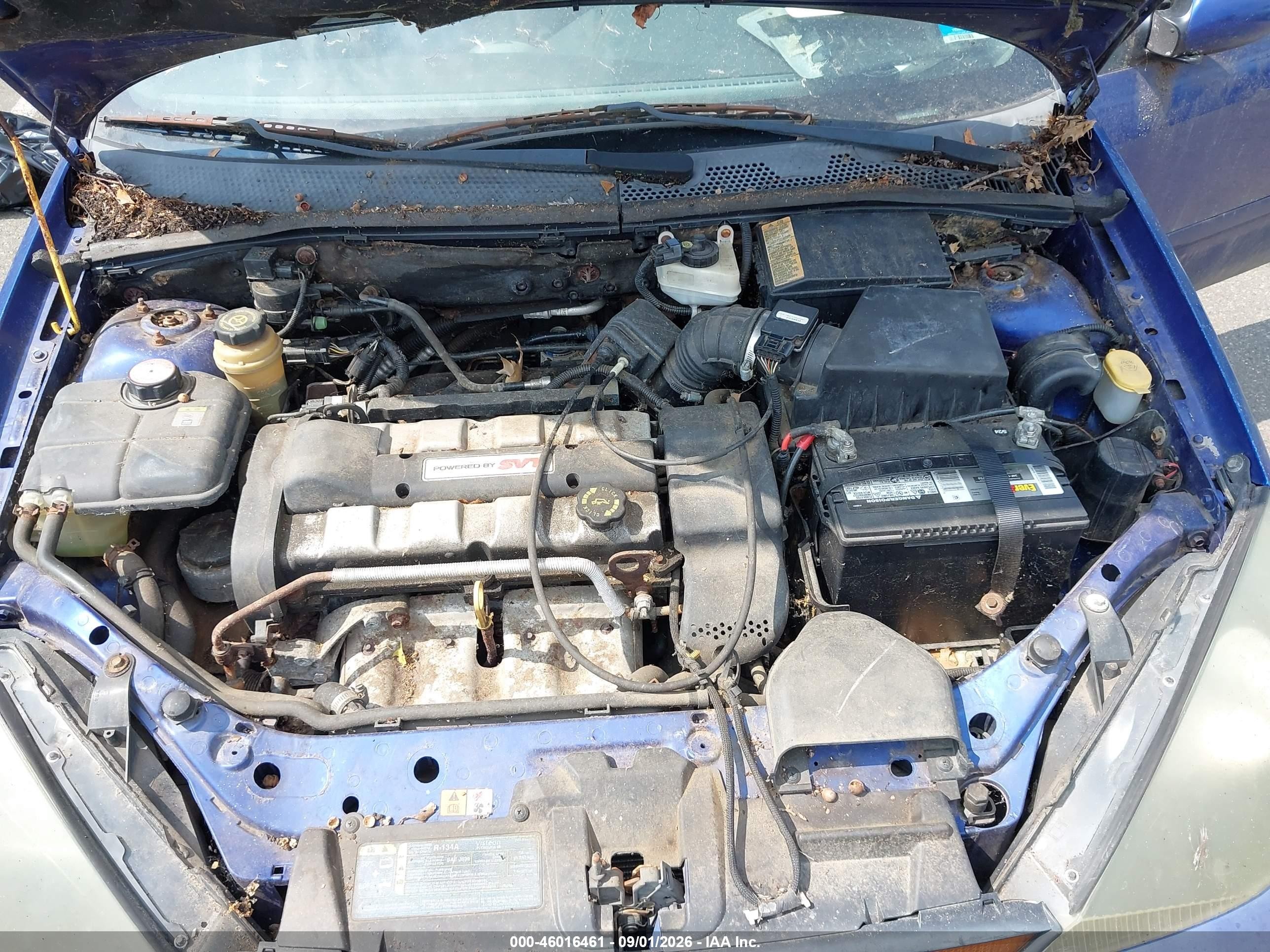 2002 Ford Focus Svt Blue vin: 3FAHP39552R191387