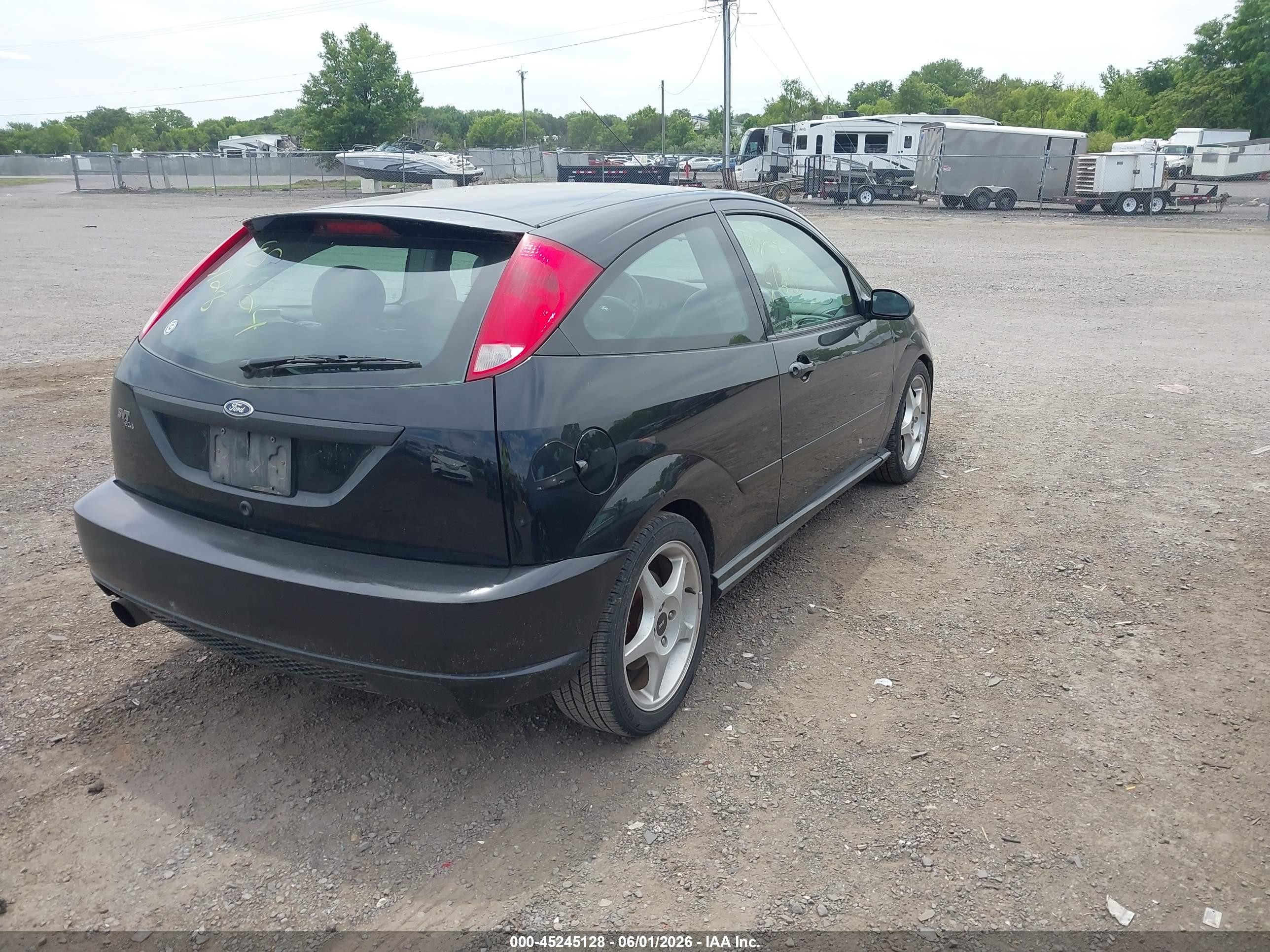 2002 Ford Focus Svt Черный vin: 3FAHP39582R134553