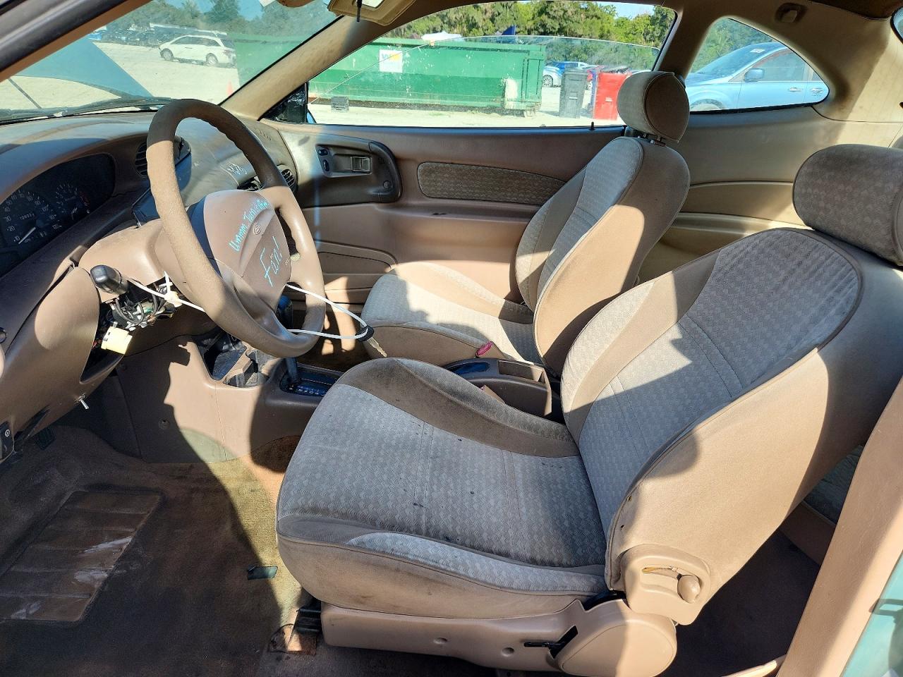 1998 Ford Escort Zx2 Turquoise vin: 3FAKP1130WR222278
