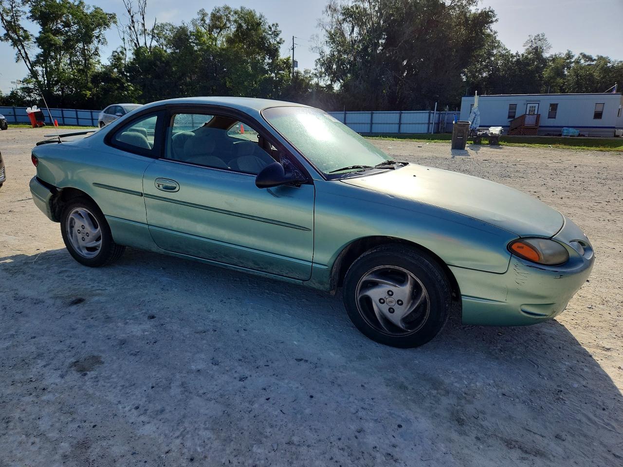 1998 Ford Escort Zx2 Turquoise vin: 3FAKP1130WR222278