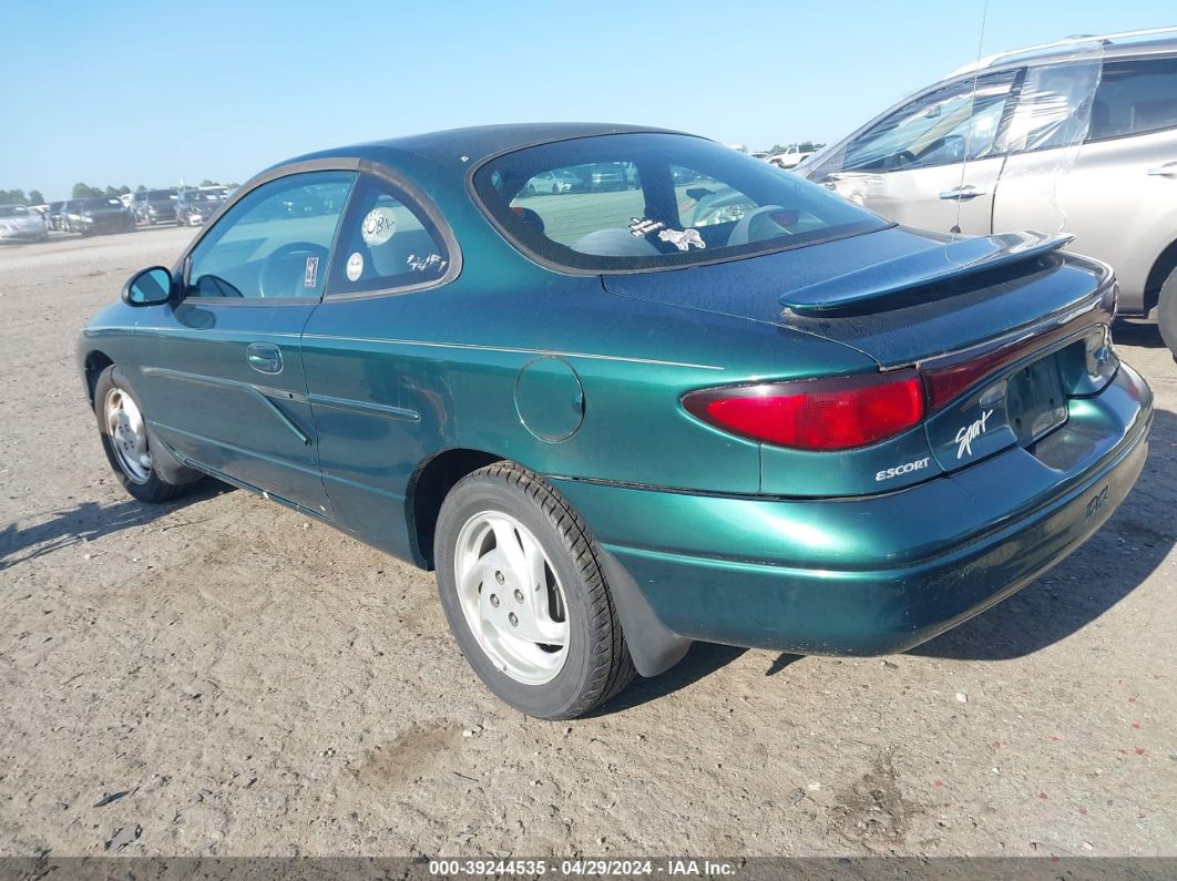 1999 Ford Escort Zx2 Cool/zx2 Hot Green vin: 3FAKP1130XR134154