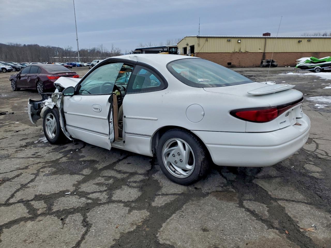 2000 Ford Escort Zx2 White vin: 3FAKP1131YR102055