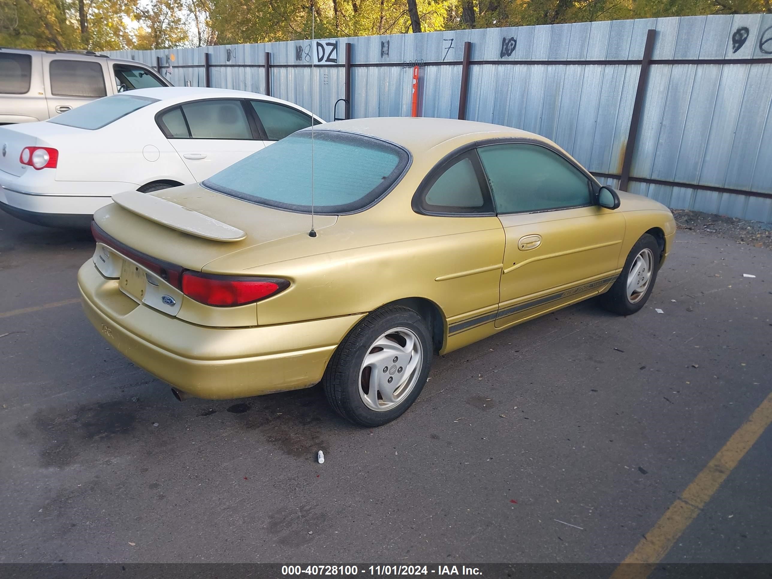Price & History 2000 Ford Escort Zx2 2.0l I-4 Dohc, 130hp vin