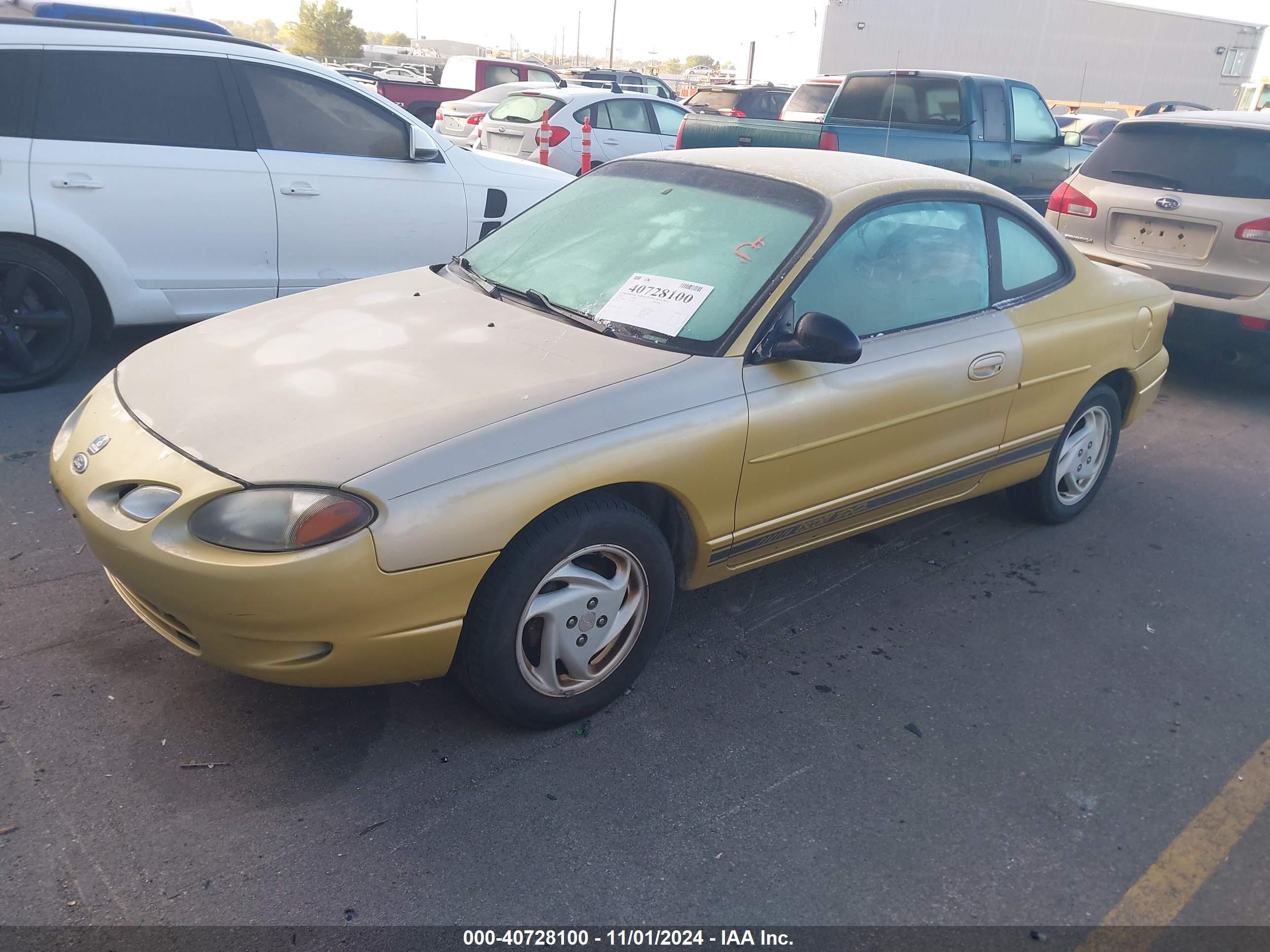 Price & History 2000 Ford Escort Zx2 2.0l I-4 Dohc, 130hp vin