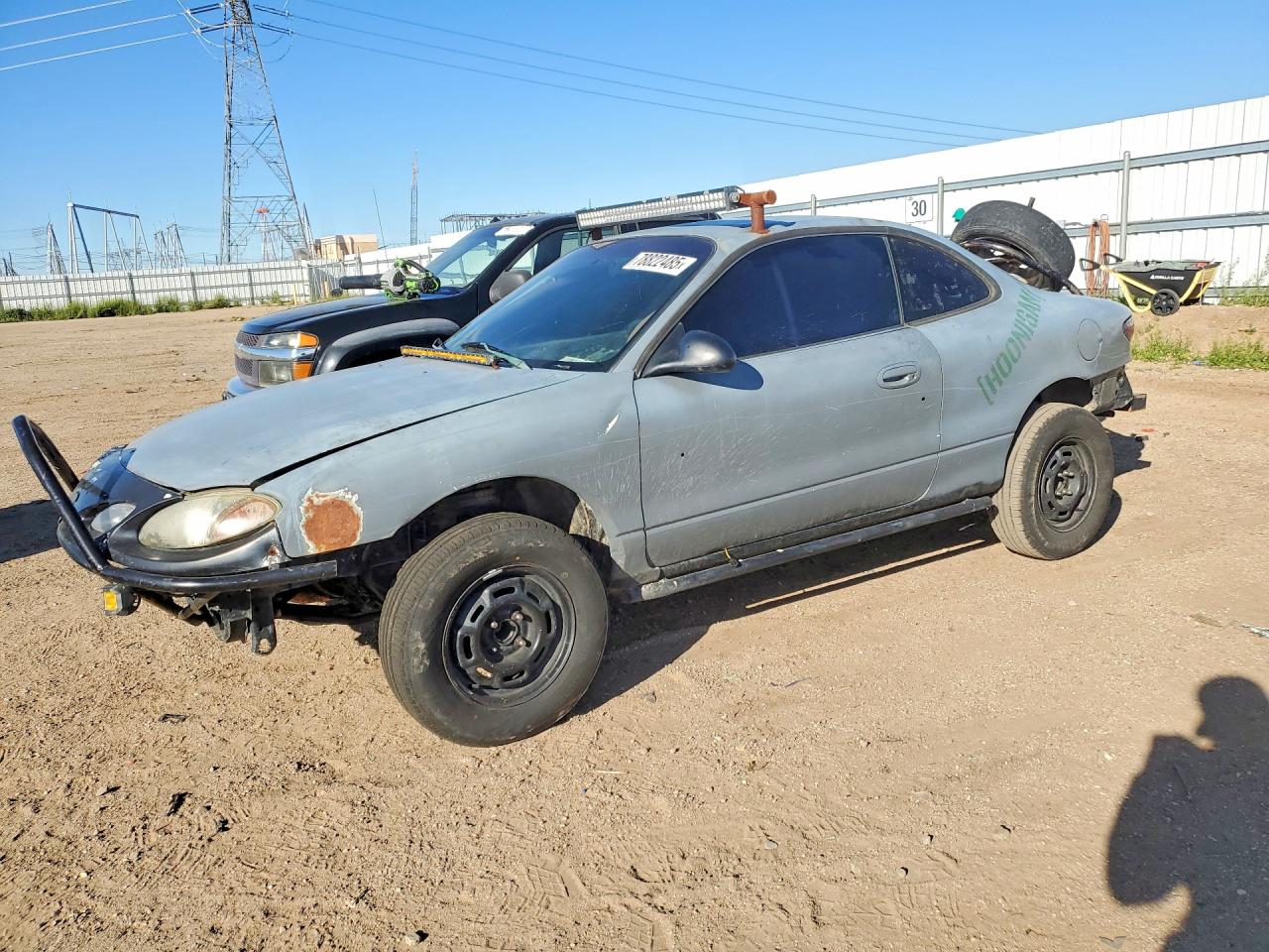 2000 Ford Escort Zx2 Gray vin: 3FAKP1131YR228710