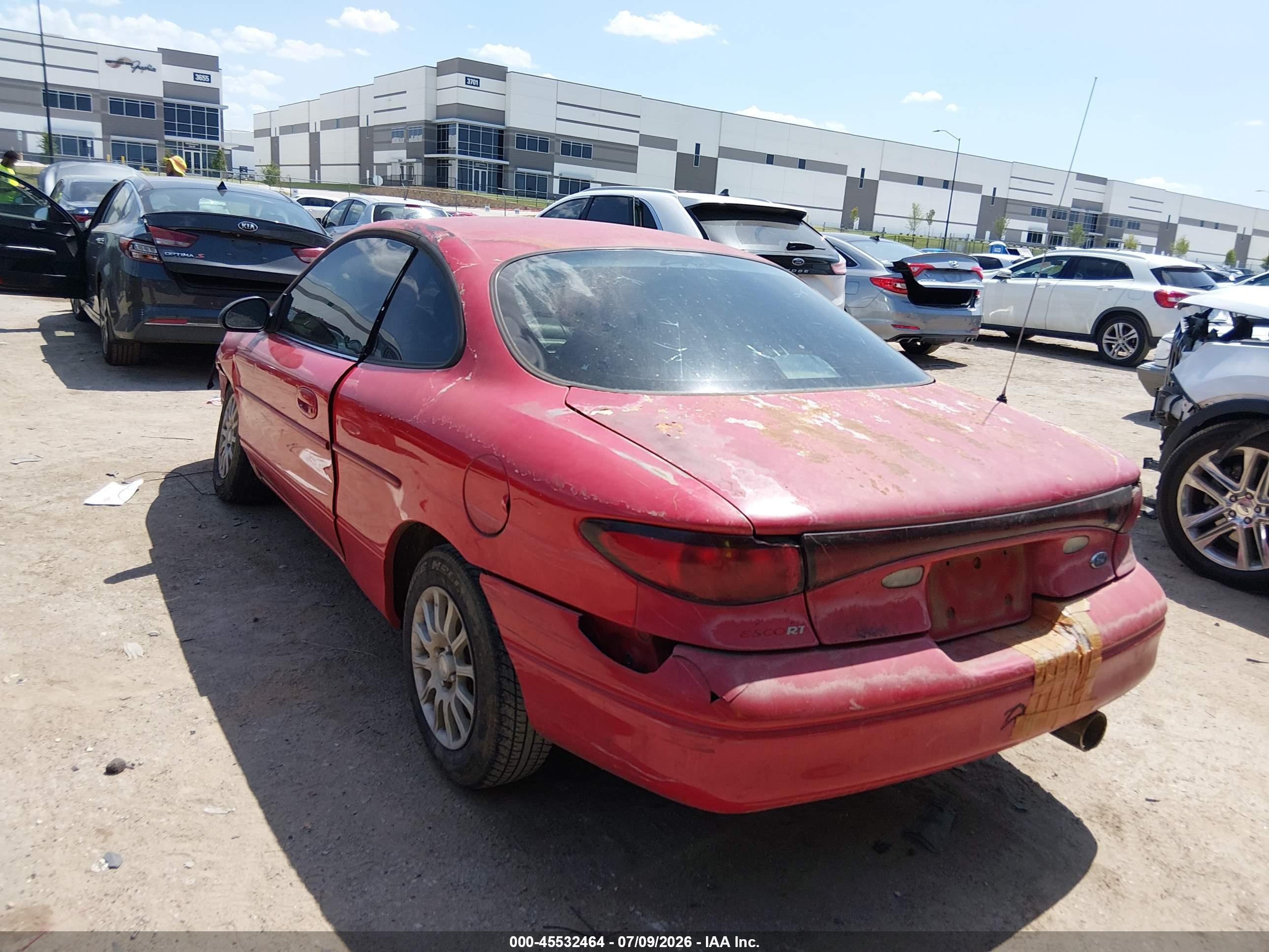 1999 Ford Escort Zx2 Cool/zx2 Hot Red vin: 3FAKP1132XR175675