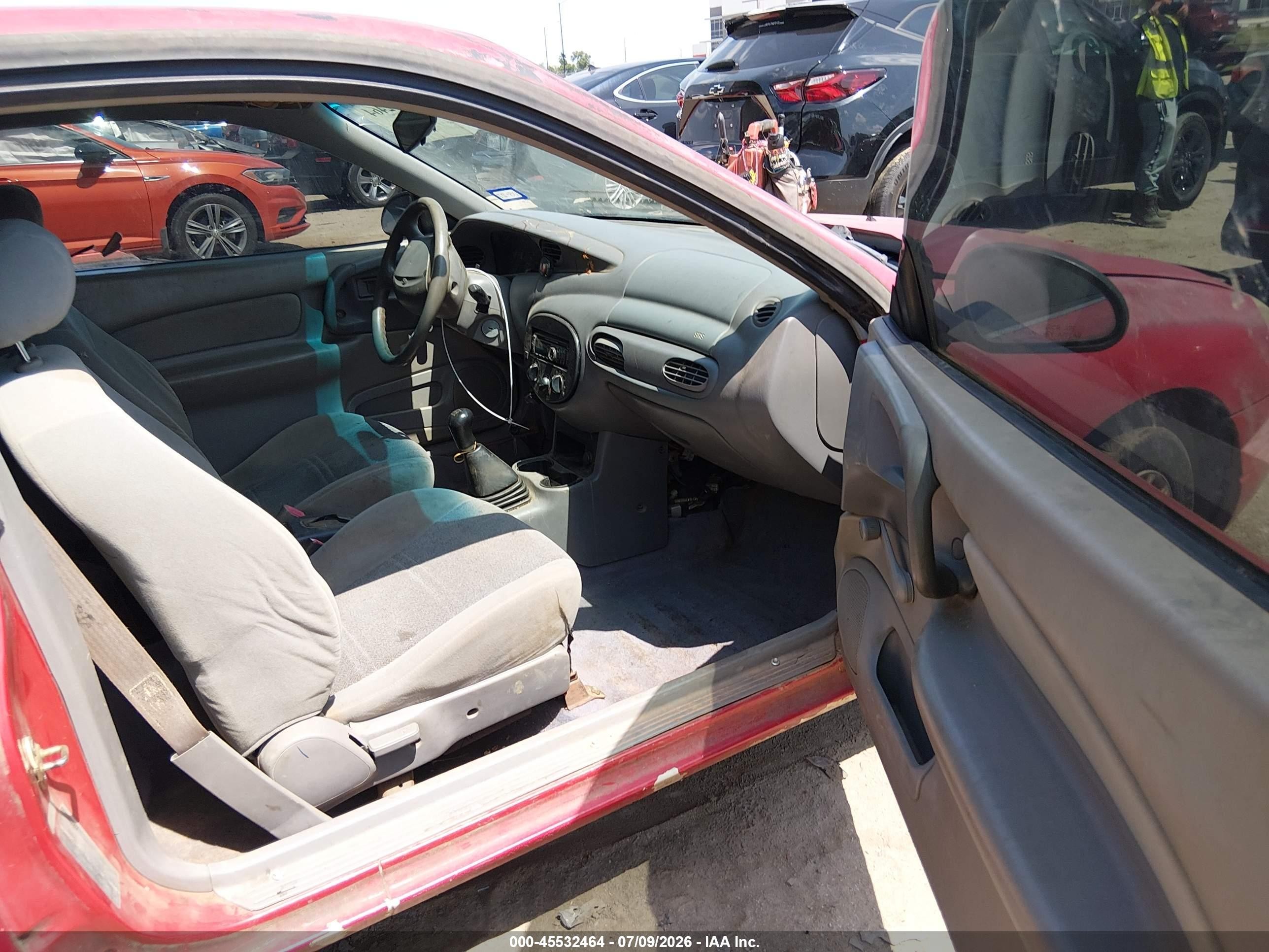 1999 Ford Escort Zx2 Cool/zx2 Hot Red vin: 3FAKP1132XR175675