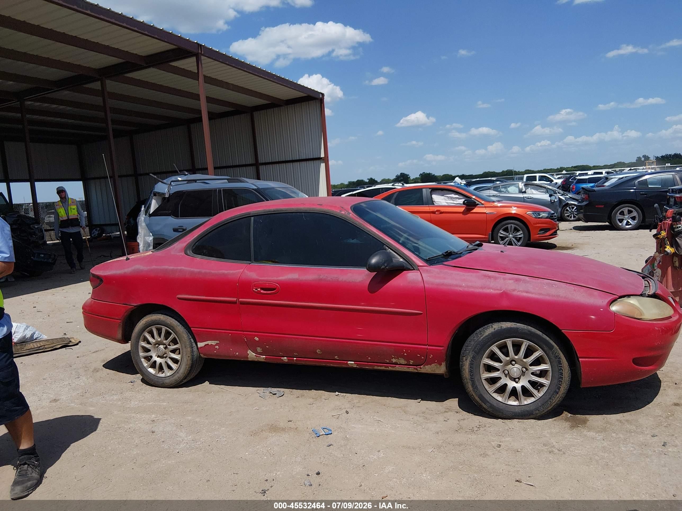 1999 Ford Escort Zx2 Cool/zx2 Hot Red vin: 3FAKP1132XR175675