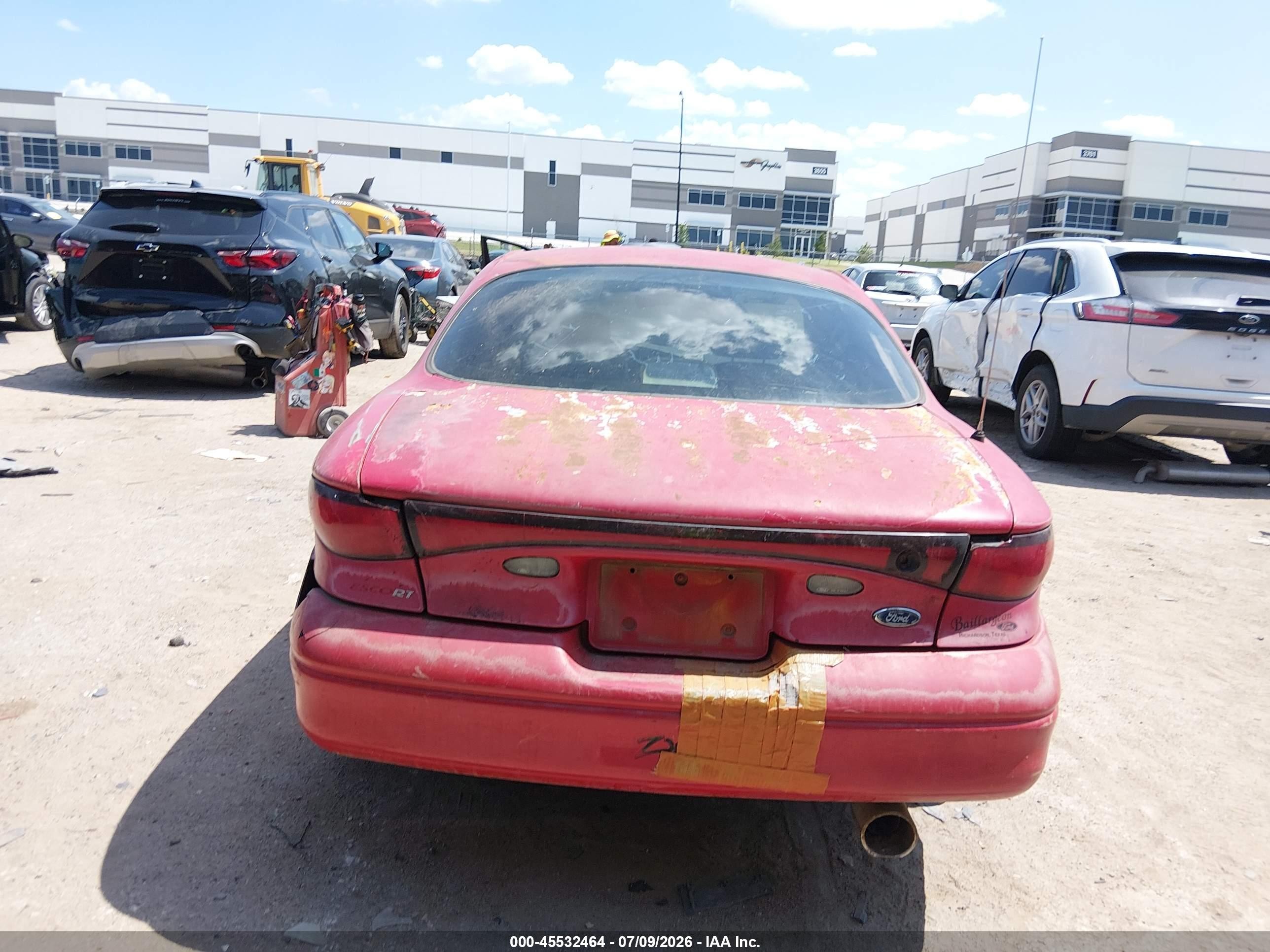 1999 Ford Escort Zx2 Cool/zx2 Hot Red vin: 3FAKP1132XR175675