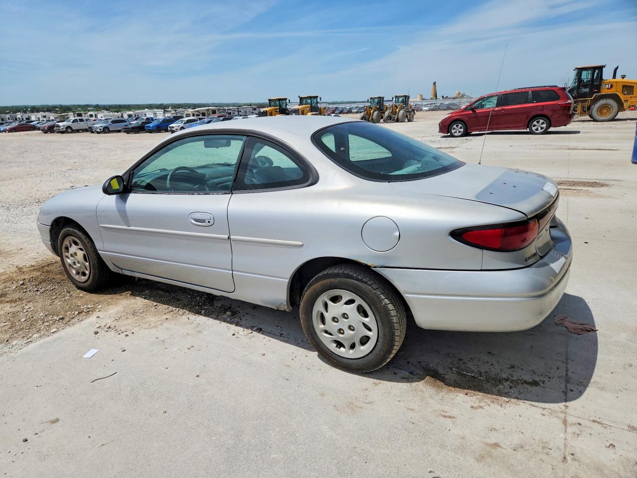 1999 Ford Escort Silver vin: 3FAKP1132XR231226