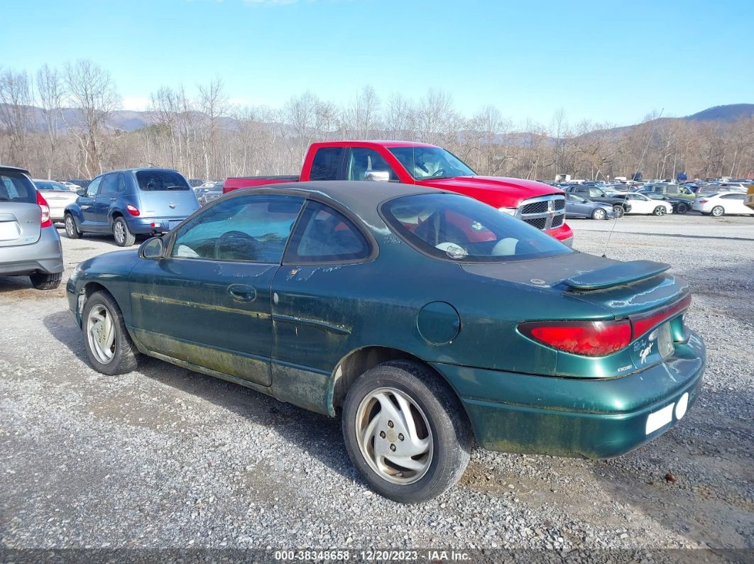 1999 Ford Escort Zx2 Cool/zx2 Hot Green vin: 3FAKP1133XR105019