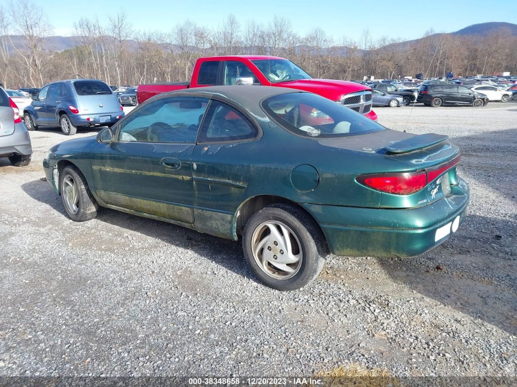 1999 Ford Escort Zx2 Cool/zx2 Hot Green vin: 3FAKP1133XR105019