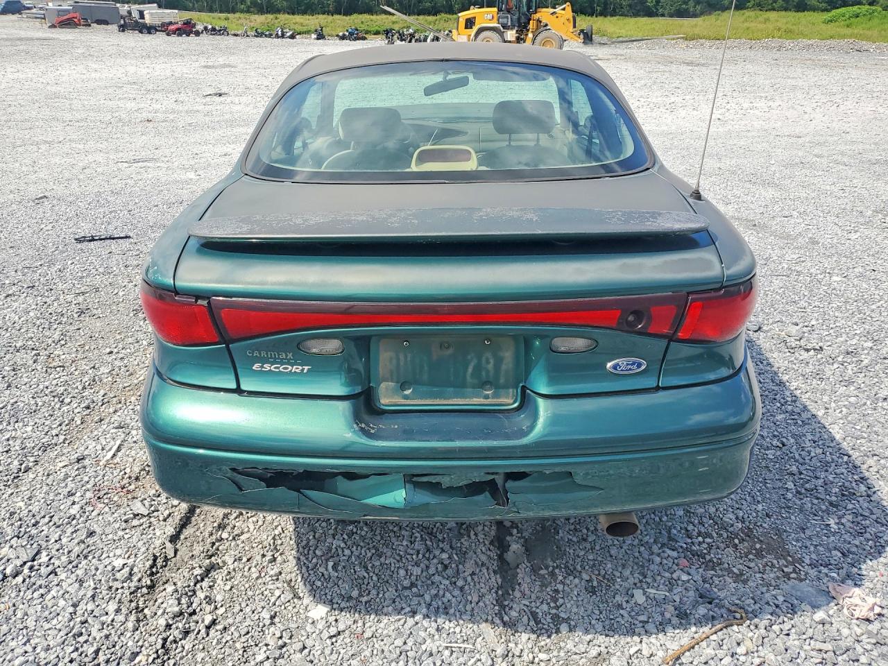 2000 Ford Escort Zx2 Green vin: 3FAKP1133YR255780