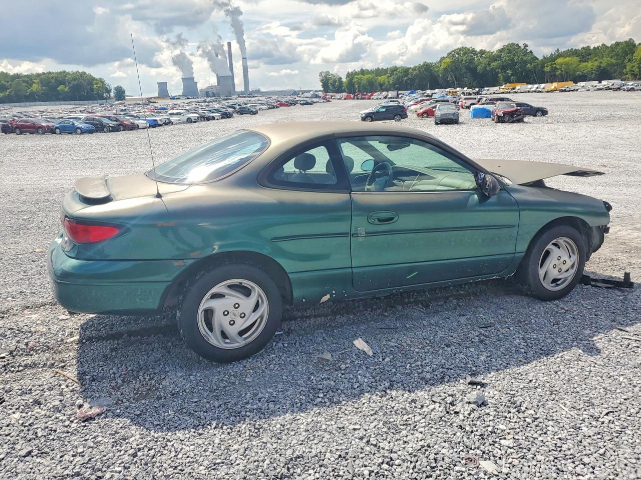 2000 Ford Escort Zx2 Green vin: 3FAKP1133YR255780