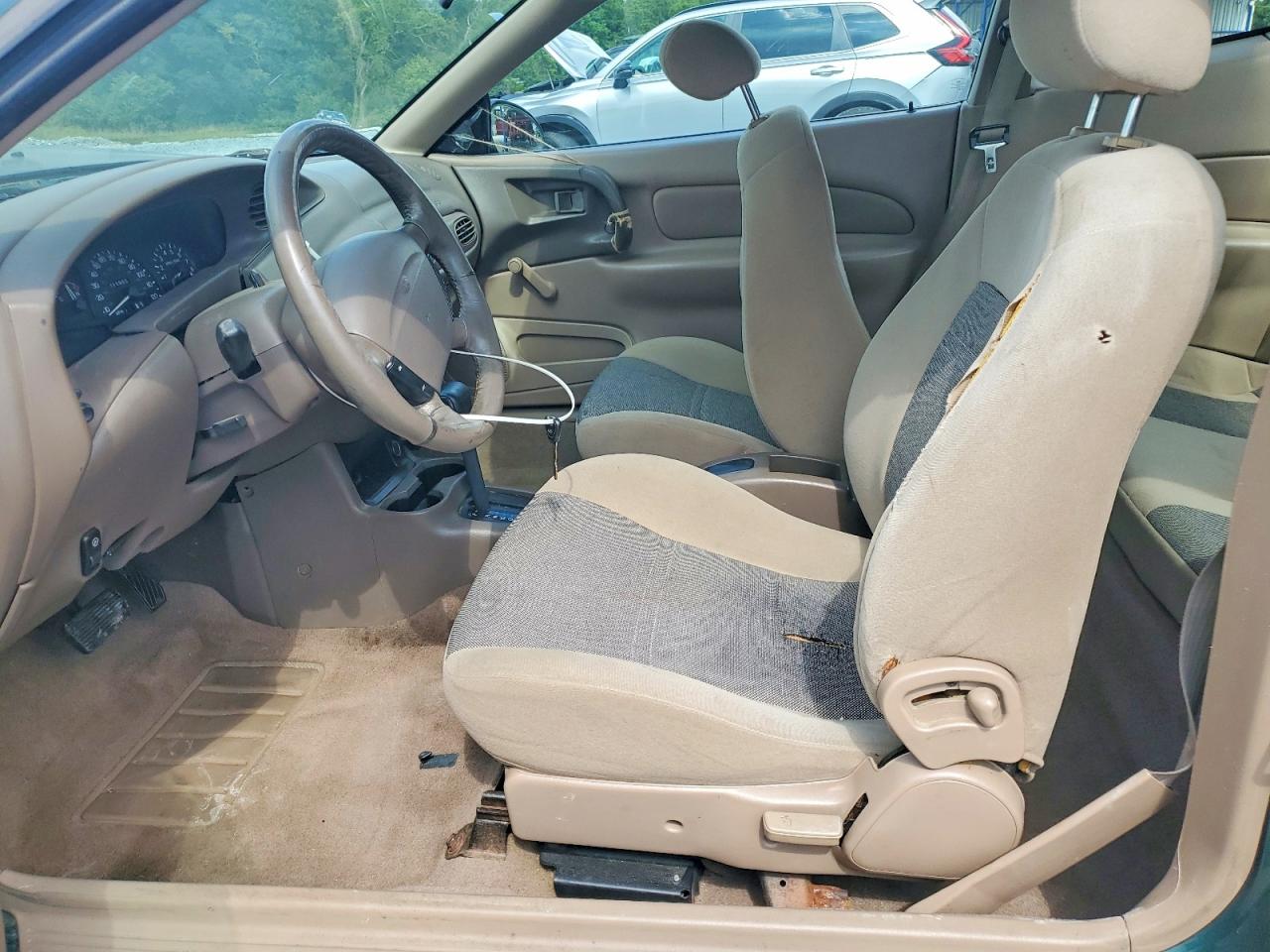 2000 Ford Escort Zx2 Green vin: 3FAKP1133YR255780