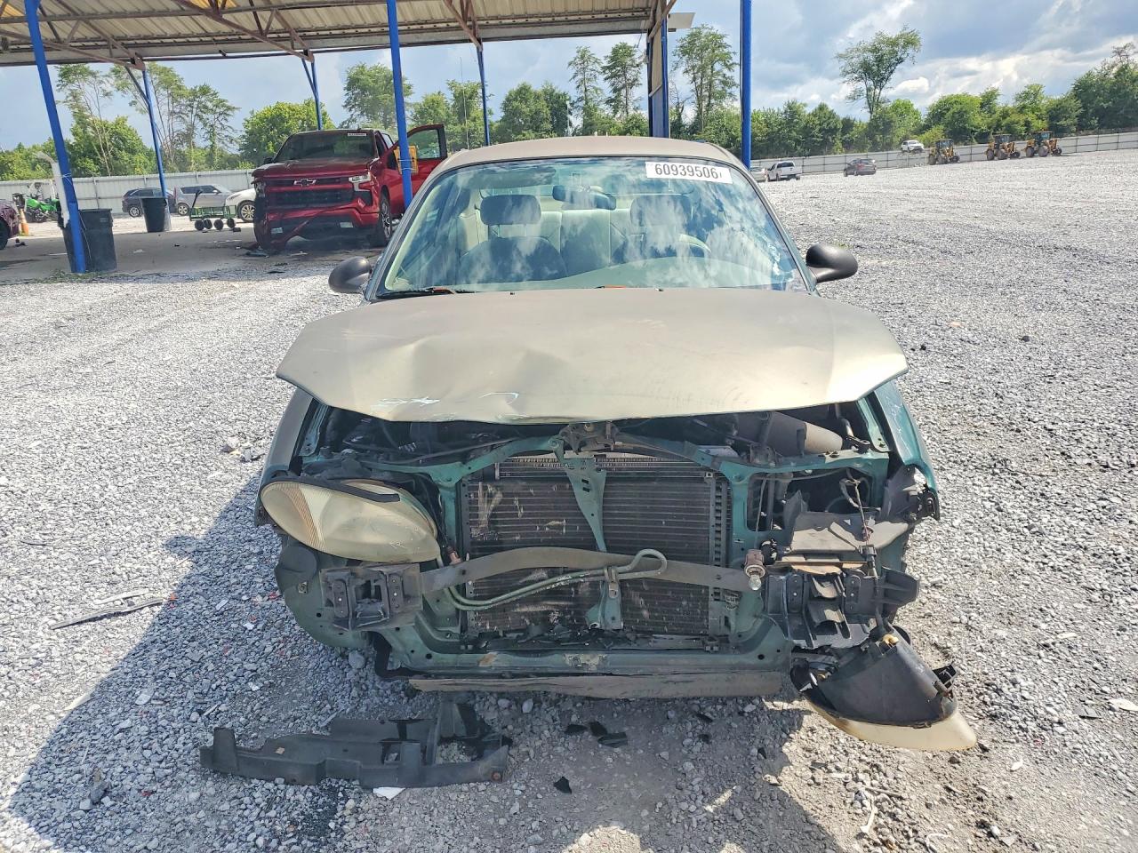 2000 Ford Escort Zx2 Green vin: 3FAKP1133YR255780