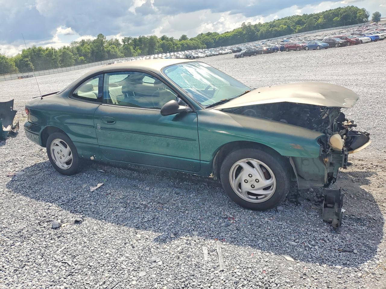 2000 Ford Escort Zx2 Green vin: 3FAKP1133YR255780