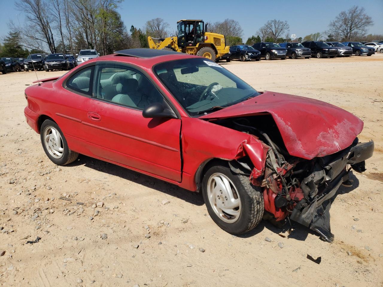 1998 Ford Escort Zx2 Red vin: 3FAKP1135WR238797