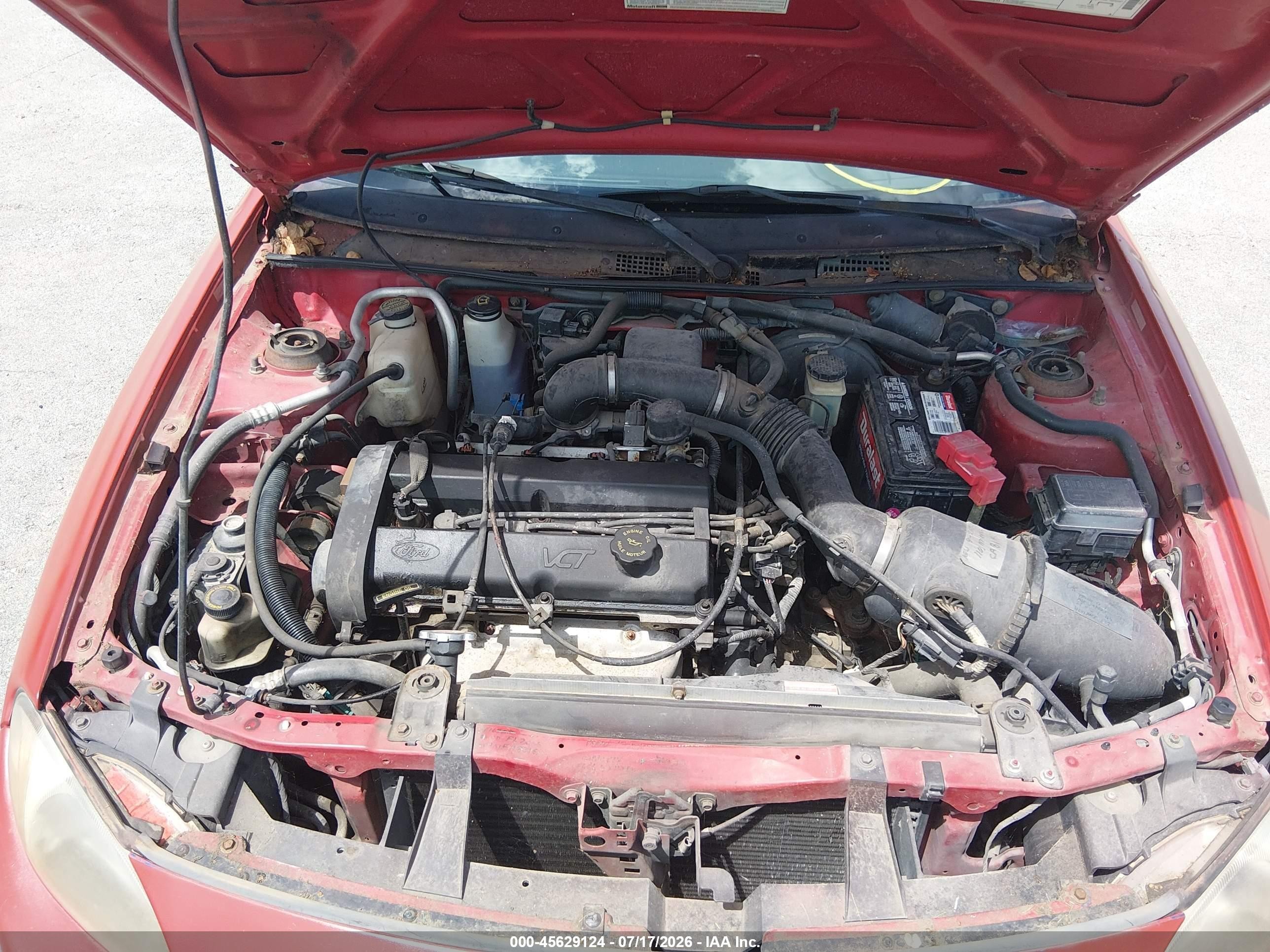 2000 Ford Escort Zx2 Red vin: 3FAKP1135YR202353