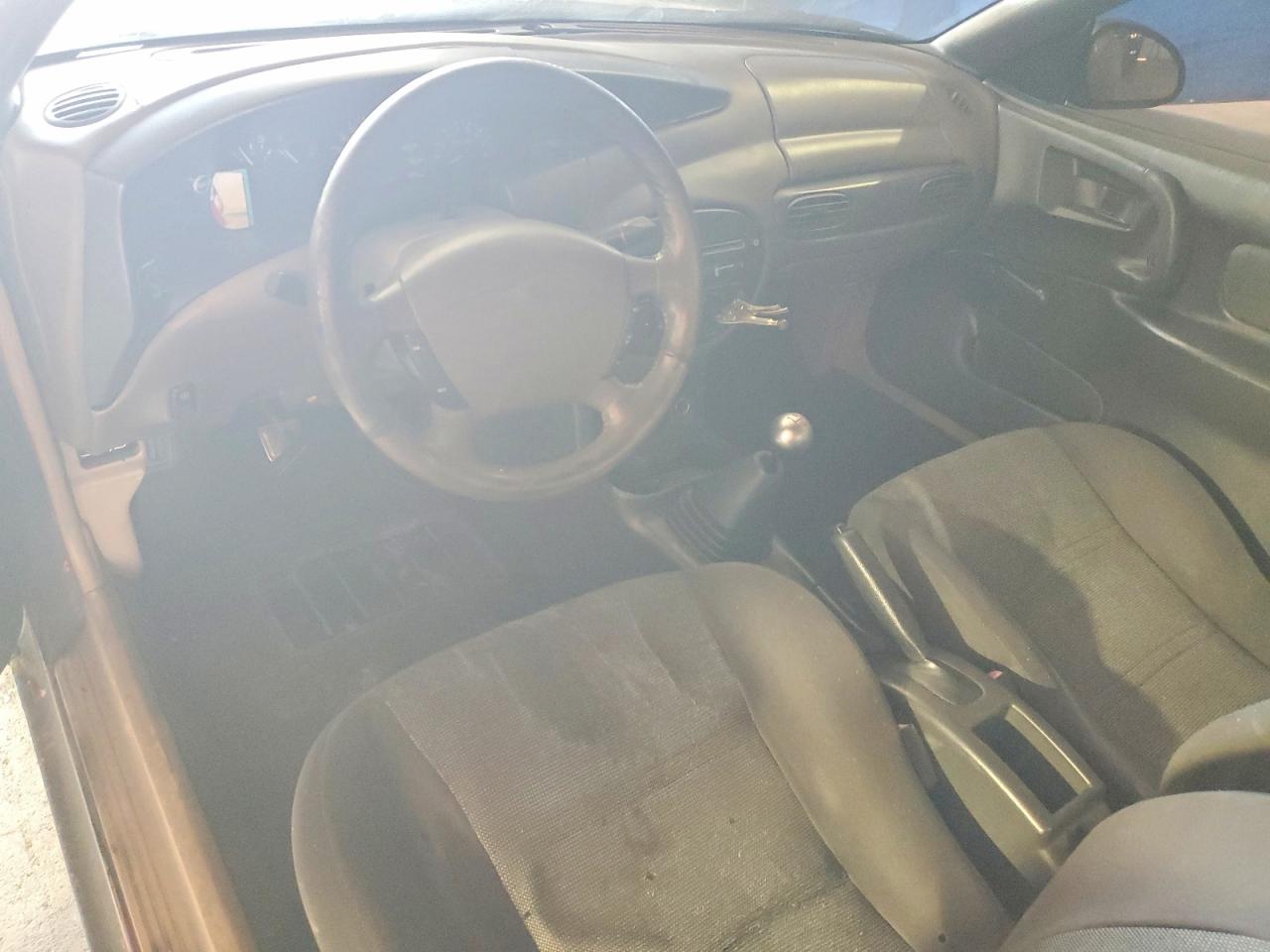 2000 Ford Escort Zx2 Black vin: 3FAKP1136YR170111