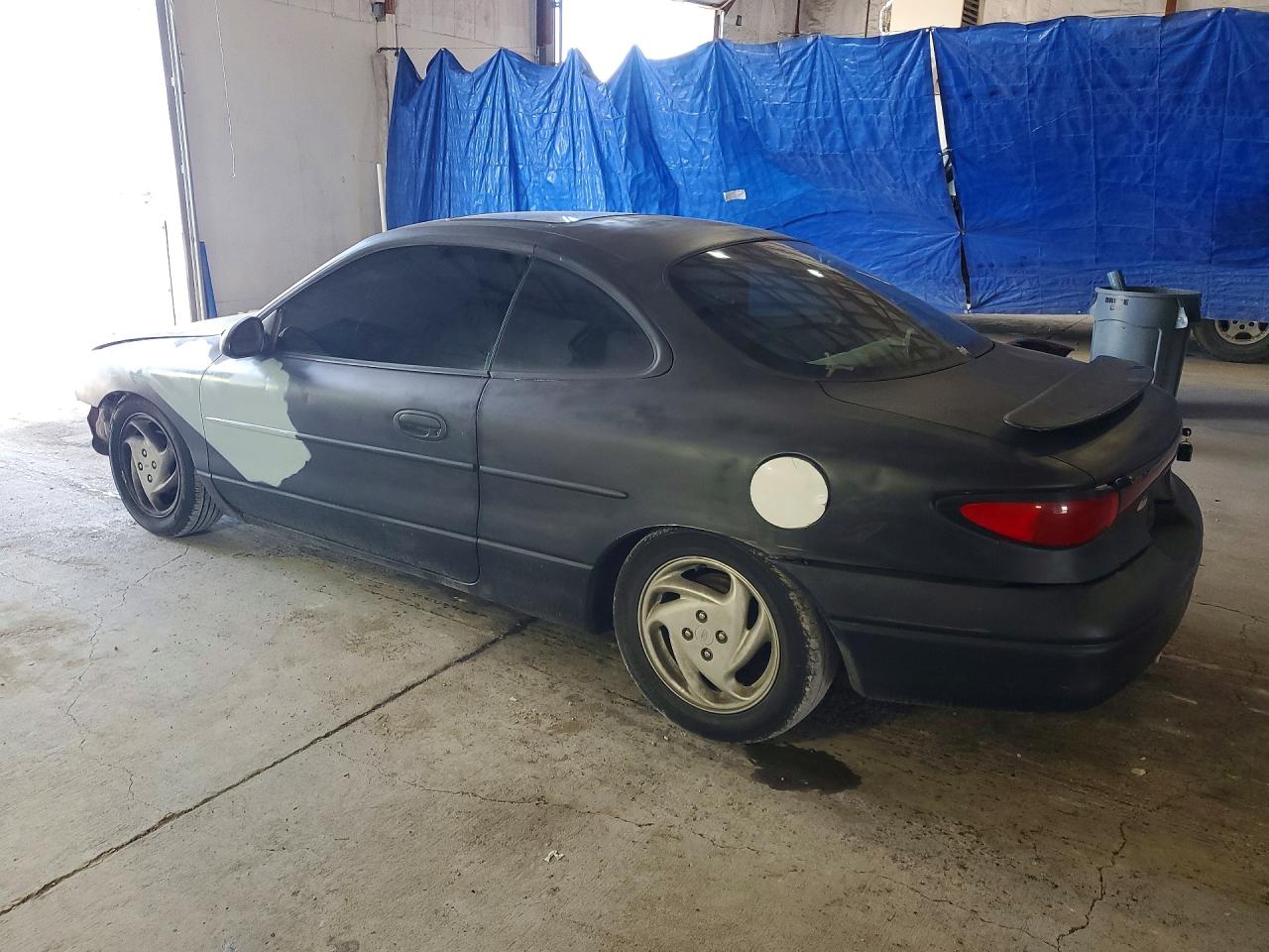 2000 Ford Escort Zx2 Black vin: 3FAKP1136YR170111