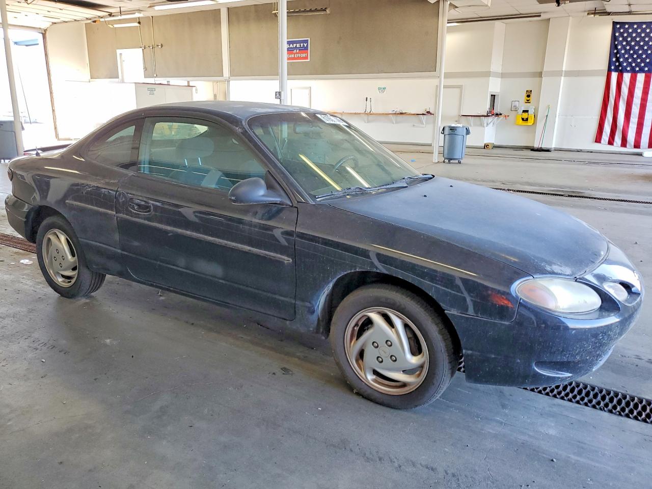 2000 Ford Escort Zx2 Black vin: 3FAKP1138YR112470