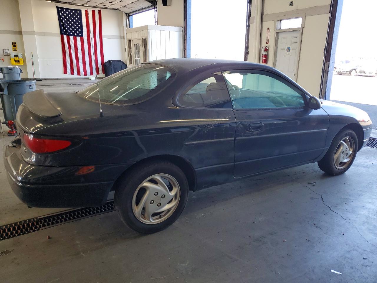 2000 Ford Escort Zx2 Black vin: 3FAKP1138YR112470
