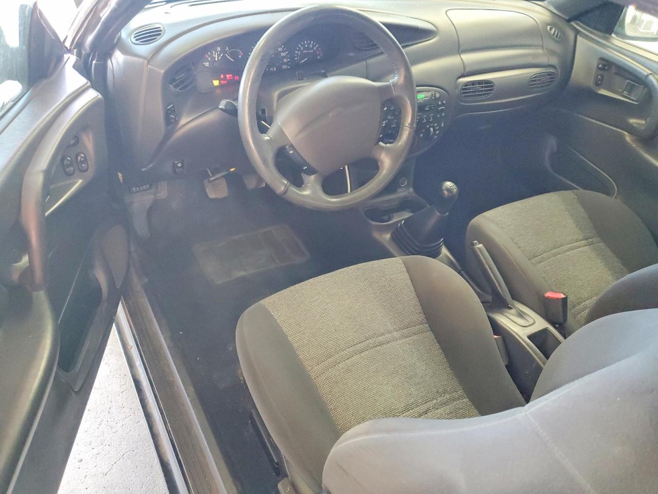 2000 Ford Escort Zx2 Black vin: 3FAKP1138YR112470