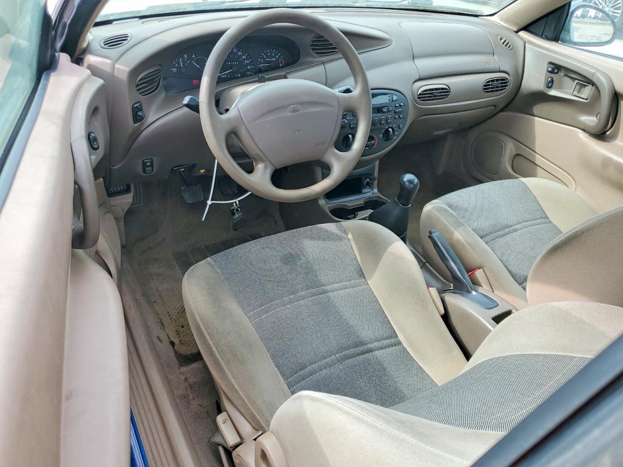 2000 Ford Escort Zx2 Blue vin: 3FAKP1139YR114809