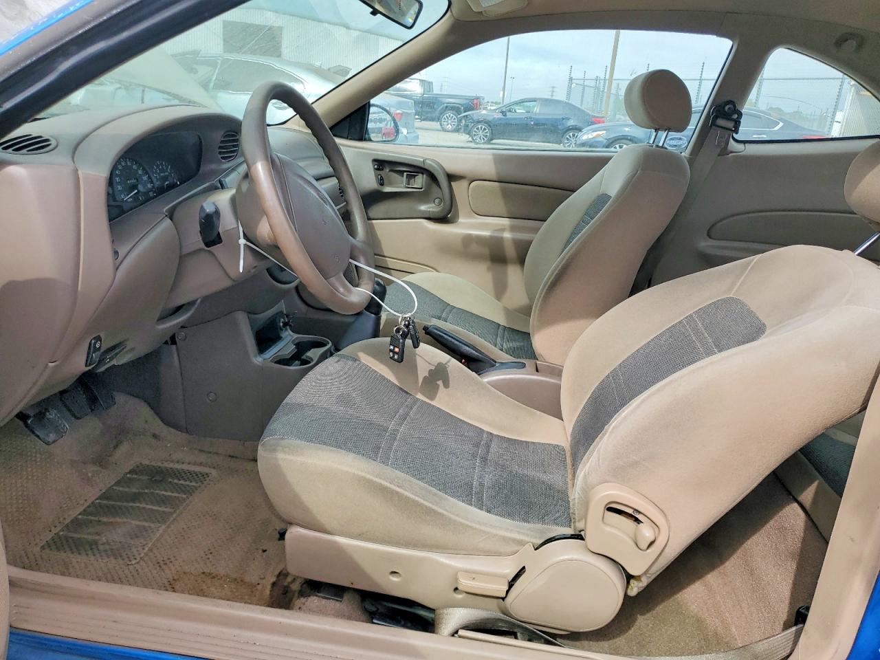 2000 Ford Escort Zx2 Blue vin: 3FAKP1139YR114809