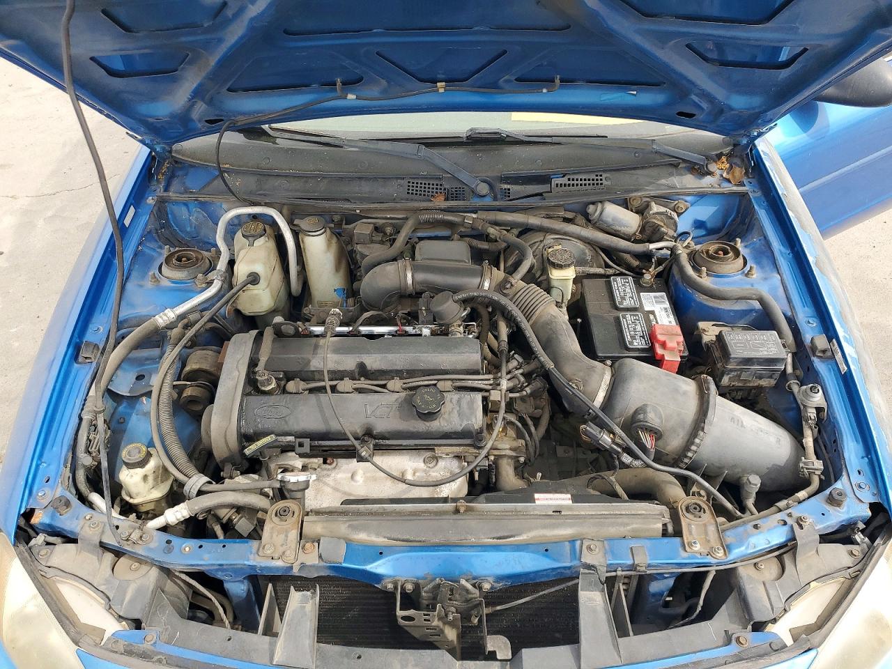 2000 Ford Escort Zx2 Blue vin: 3FAKP1139YR114809