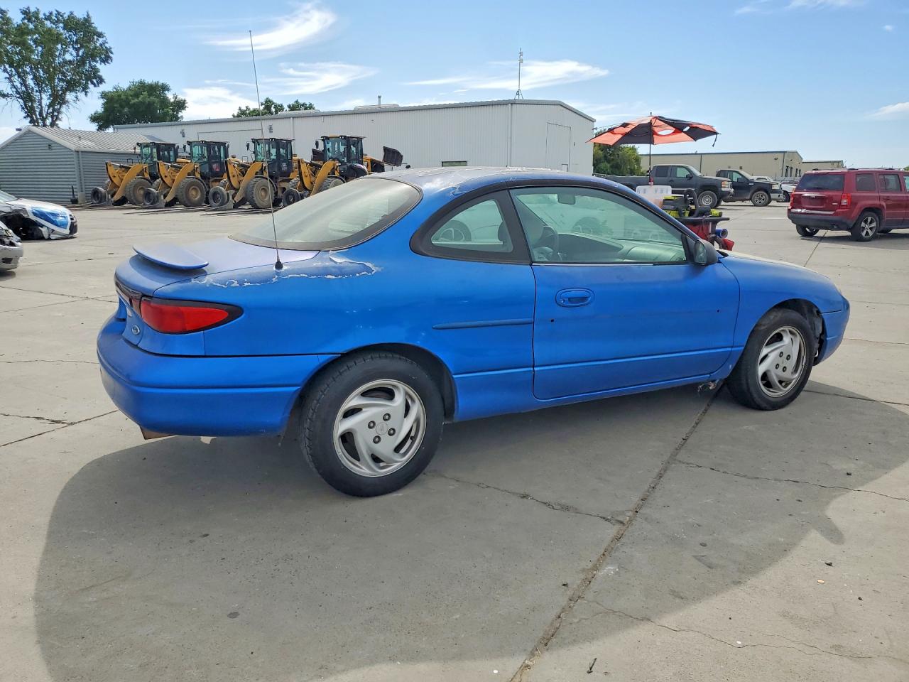 2000 Ford Escort Zx2 Blue vin: 3FAKP1139YR114809